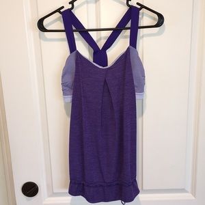 Lululemon exercise tank top size 6
